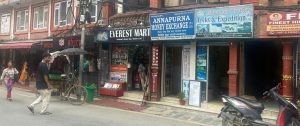 Mountain Trotters Office in Thamel